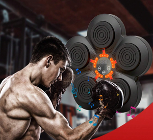 MUCHAN Machine de boxe musicale murale pour la maison, adaptée aux adolescents, machine de boxe musicale intelligente, vente en gros - Product Image 1
