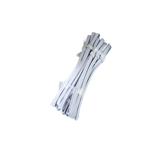 Cinturilla elástica blanca, banda elástica blanca suelta, banda elástica al por mayor para pequeños artículos a un yuan. - Product Image 3