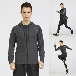 Offre Spéciale gym-t-shirt chemise coupe longue oem gym shirt conçu pour le contrôle de l'humidité et l'utilisation de performances cardio sportswear hommes - Product Image 3