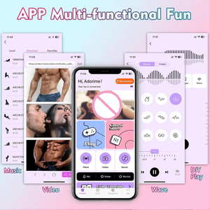 Huevo Vibrador con Control Remoto por Aplicación, Doble Control y Función de Empuje, Masajeador Íntimo para <span class=keywords><strong>Mujeres</strong></span>, Venta al Por Mayor - Product Image 4