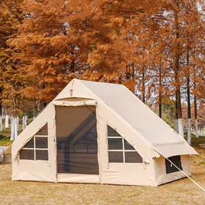 6.3 mét vuông mới nhất thiết kế <span class=keywords><strong>Inflatable</strong></span> không khí ngoài trời cắm trại cabin lều - Product Image 4