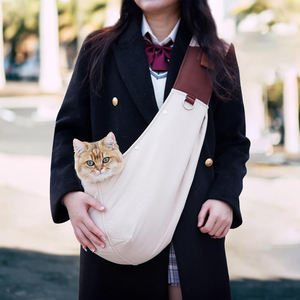 Dog Sling Carrier Adjustable Dog Front Carrier Sling Bag Puppy Carrier Handbag Dog Carrier Bag Cat Pet Carrier Dog Sling Carrier - Product Image 2