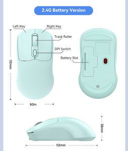 Wholesaler Grossiste Souris Ordinateur Souris Silencieuse Pour Bureau Dry Battery 2.4G Wireless Office <b>Mouse</b> for Laptop - Product Image 3