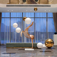 Vincentaa personnalisé intérieur cheval Sculpture bois décoration de la maison Sculpture moderne hôtel hall Art