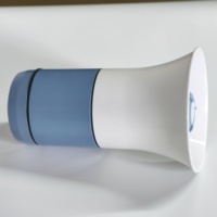 Haut-parleur extérieur mégaphone portable alimenté par batterie XC-180UF Plus 20W avec alarme d'enregistrement et sirène bullhorn portable en plastique