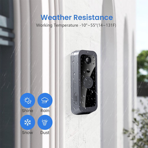 Tuya 2.4 Gam Wifi + BLE không dây 1080P chuông cửa an ninh máy ảnh 5 "Màn hình vòng máy ảnh chuông cửa màn hình <span class=keywords><strong>intercom</strong></span> Door điện thoại - Product Image 5