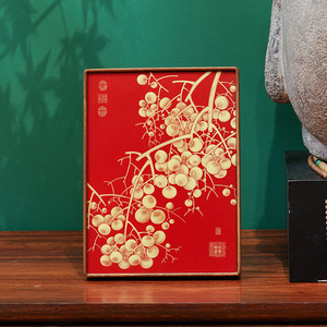 Artículos de Decoración para el Hogar, Adornos de Latón para Sala de Estar, Decoración de Escritorio para Nueva Casa, Decoración Metálica para Vestíbulo de Hotel, Flores para Sala de Exposiciones - Product Image 1
