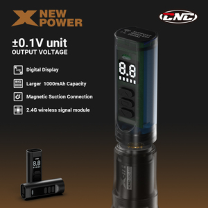 Bán Buôn Máy Xăm Súng CNC X Chúng Tôi Máy Xăm Không Dây Rotarty Bút Phong Cách Cung Cấp Pin Năng Lượng 2000MAh - Product Image 3