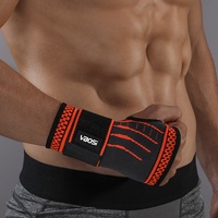 Soporte Elástico para Muñeca VBOSi 5027B, Certificado CE, Unisex, de Nailon, Personalizable, Transpirable, para Gimnasio, Levantamiento de Pesas y Deportes