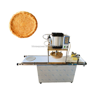 Ligne de machines à pain Naan pour petites entreprises, machine à presser et à façonner le pain Naan Ouzbek - Product Image 1