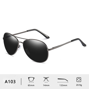 Custom Logo 2026 Fashion TAC Lenses Alloy Frame <b>Sun</b> Glasses Mirror Lens <b>Shades</b> UV400 Polarized Pilot Sunglasses for Men Women - Product Image 4