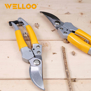 Cisailles de jardinage multi-usages WELLOO, <span class=keywords><strong>entretien</strong></span> facile, lame en acier au carbone de 8 pouces, cisailles de taille pour bricolage, jardin - Product Image 5