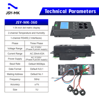 JSY-MK-360 RS485 Modbus-RTU Tension Courant Puissance Triphasé 63A LCD Compteur PDU