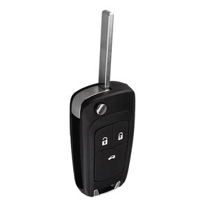 Custodia a chiave intelligente a 3 tasti con batteria HU100 Blade vauhall Opel Zafira Astra insegne modello senza Transponder nel caso