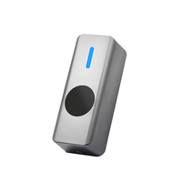 Interrupteur de déverrouillage de porte infrarouge, bouton de sortie sans contact, coque métallique, sortie retardée, capteur infrarouge