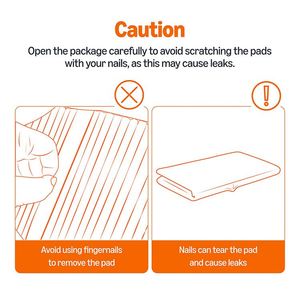 Factory Wholesale 6-Ply Waterproof 60x60 60x90cm Disposable Dog Pads Ultra-Absorbent Dog <b>Pee</b> Pads Pet Training Pads for Dogs - Product Image 5