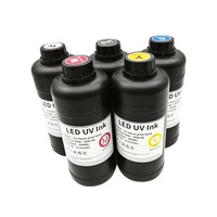 Tinta InkLab UV Curable Stabilitas Tinggi untuk Printhead Epson I3200/I1600/XP600/TX800/DX5/DX7