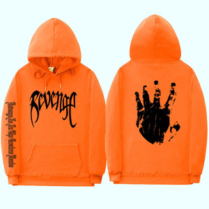Sweat à capuche unisexe imprimé en 3D avec poignets côtelés, style streetwear européen/américain Revenge - Product Image 4