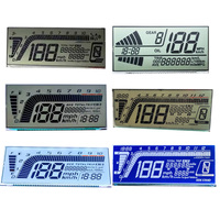 HTN Positive 7 Segment personnalisé pour les modules d'affichage LCD Honda Vario 125 Nouvelles motos par le fabricant