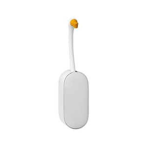 Ensemble de <span class=keywords><strong>brosse</strong></span> WC murale avec <span class=keywords><strong>brosse</strong></span> en <span class=keywords><strong>silicone</strong></span> Swan à tête pivotante, manche long en plastique, pour nettoyage domestique des angles morts - Product Image 5