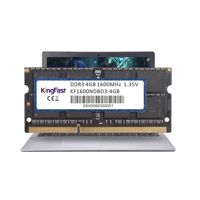 Kingfast Memoria Ram Ddr3 4GB 8GB 1600Mhz Laptop Memory DDR3L 8 GB 1600Mhz 1.35V 204Pin Sodimm Notebook RAM for Laptop