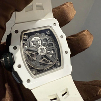 Montre homme personnalisée, nouvelle montre de luxe en céramique blanche, 11-03, ultra-fine, élégante, automatique, mécanique, pour les affaires