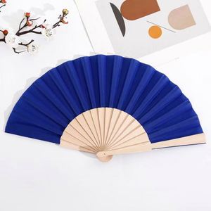 Super High Quality Custom Print Wooden Folding Fan Unique Traditional Folk Art Design for Home Decoration Business <b>Gift</b> Painting - Product Image 2