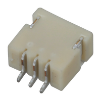 Connecteur de bande LED à puce horizontale SMD/SMT 3P, pas de 1,0 mm, haute résistance à la température, connecteur fil-carte
