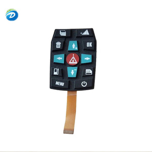 Deson Nút Ấn Cao Su Silicon Nút Bấm Cao Su Silicon Tầm Nhìn Ban Đêm Nút Ấn Cao Su Silicon Tròn Phẳng - Product Image 3