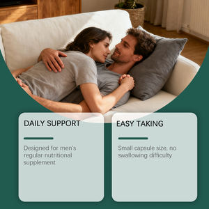 Cápsulas Male Balance, 60 Unidades, Suplemento Dietético Diario con Maca, Cardo Mariano, Tribulus y Zinc para la Vitalidad y Resistencia Masculina - Product Image 2