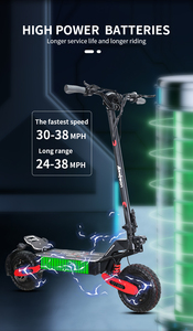 Scooter Elettrico Fuoristrada 750W Doppio Motore 52V23.4Ah, 28MPH, Ruote 11 Pollici*<span class=keywords><strong>2</strong></span>, Direttamente dalla Fabbrica per Esploratori su Percorsi Accidentati - Product Image 4