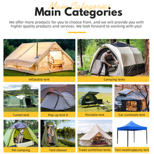 ShineMaster Étanche 3000mm UV50 + <span class=keywords><strong>Camping</strong></span> En Plein Air Portable Rond Portable Yourte Ger Bell Tente - Product Image 6