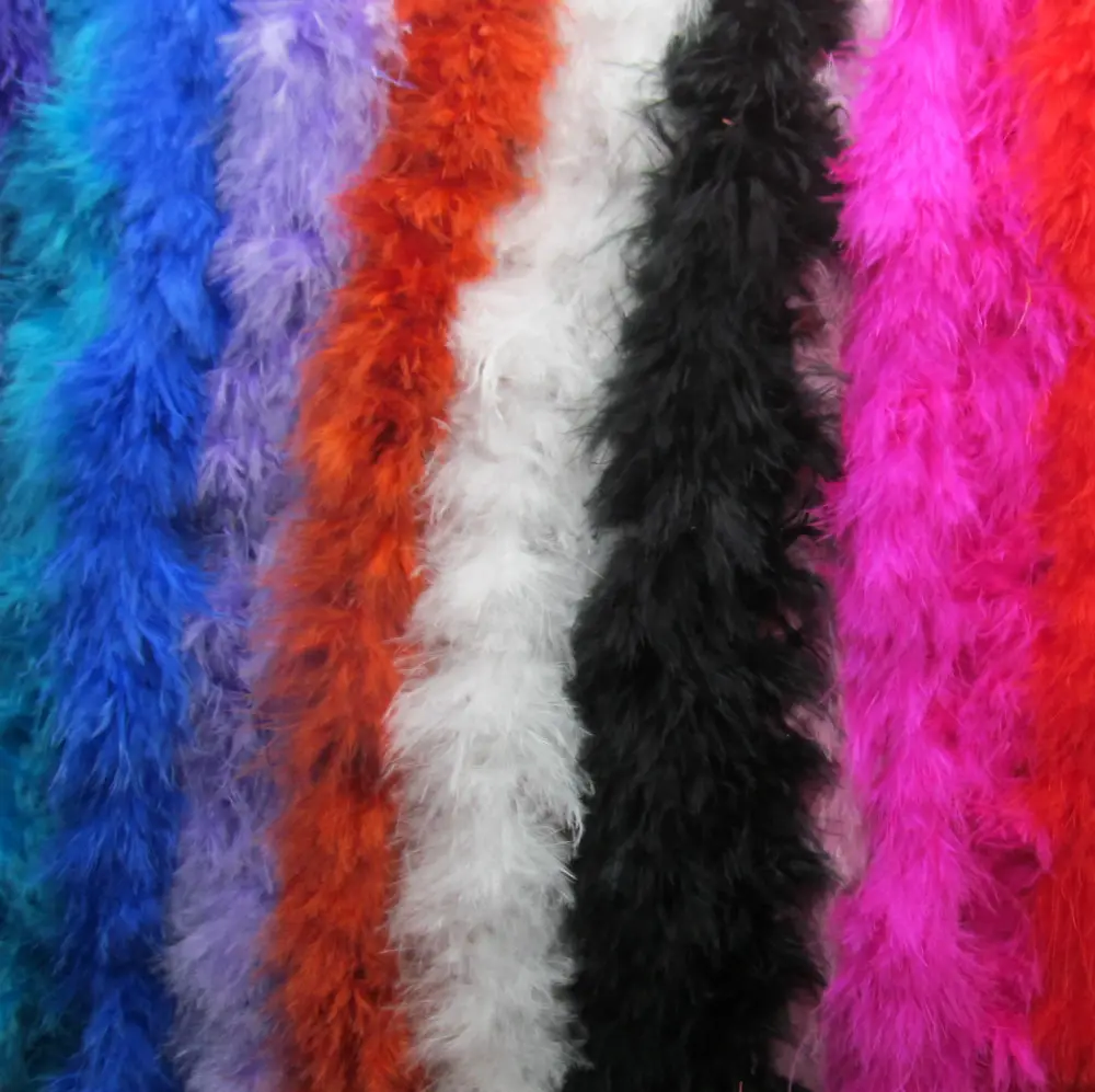 Party Dress Up Costume Accessories Turkey Marabou Feather boa