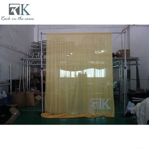 Draperie de décoration de mariage Kit de tuyau à installation rapide Drapé de tuyau ferme et stable - Product Image 4