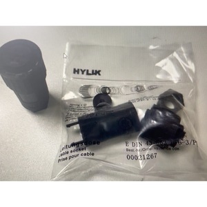 Prise de câble Hylik 6 pôles plus terre, diamètre extérieur 8-10 mm avec dispositif anti-tension pour usage automobile - Product Image 5