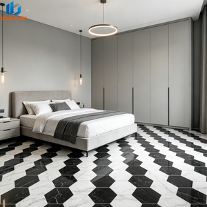 Piastrella in Porcellana Effetto Marmo Opaco 800x800mm 9mm Incisa, Prodotta <span class=keywords><strong>a</strong></span> Foshan, per Pavimenti di Soggiorni <span class=keywords><strong>e</strong></span> Hall di Hotel - Product Image 4