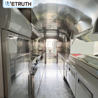 Camión de Comida Wetruth con Cocina Completa para Negocios de Comida Callejera, Remolques de Comida con Certificación CE DOT VIN, Camión de Comida Móvil