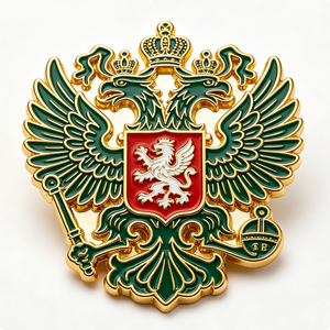 Custom Metal Badge Enamel Emblem Shield <b>Crest</b> Pin <b>Silver</b> Plated Hard Enamel Stamping Souvenir Collection - Product Image 5