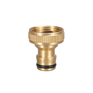 1 pièce de raccord fileté GHT en laiton massif de 3/4 pouces, connecteur rapide femelle - Product Image 1