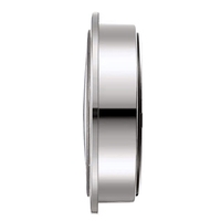 38MM Tamaño pequeño Números Artesanía Cuarzo Plata Reloj Inserta Movimiento