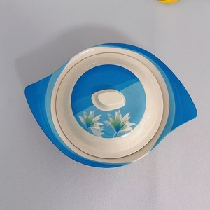 Unbroken Maple-Shaped Melamine Tableware Set Custom Logo Wholesale Holiday Camping Storage Plate Included with Polished Lid Bowl