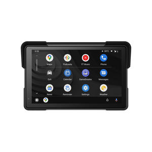 หน้าจอรถยนต์มอเตอร์ไซค์กันน้ำขนาด<span class=keywords><strong>7</strong></span>นิ้วพร้อม <span class=keywords><strong>iPhone</strong></span> CarPlay & Android Auto PMS หรือกล้อง - Product Image 3