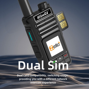 Talkie-walkie BinQi V8 Zello Global POC Android Réseau Public WiFi Bluetooth 4G avec Écran - Product Image 4