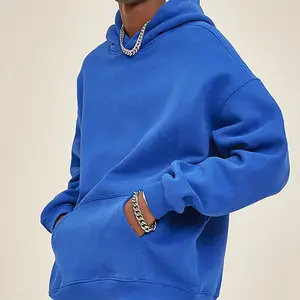 350GSM hip hop Mens hoodie dạo phố quá khổ cotton nặng Hoodies