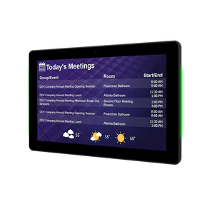 Đầu đọc phía trước NFC RFID Wall Mount PoE Tablet PC 10.1 inch phòng họp <span class=keywords><strong>Android</strong></span> 11 Tablet PC hiển thị với 4 gam RAM - Product Image 2