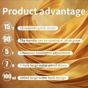 เตารีดไอน้ำพกพาขนาดเล็ก กำลังไฟ 1000 วัตต์ เครื่องรีดผ้าไอน้ำแบบพกพา ความจุ 100 มล. ใช้ได้ทั้งแบบแห้งและแบบเปียก ลดราคาพิเศษ - Product Image 6