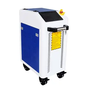 portable pulse laser cleaning machine metal surface rust removal laser cleaner 300w