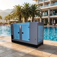 Générateur diesel silencieux CUMINS 1000KW 1250KVA avec capot insonorisé, triphasé, générateur d'alimentation de secours