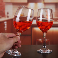 Verres à vin rouge en verre bon marché de 225 ml en gros, design simple et classique, gobelets, lave-vaisselle standard, utilisation en restaurant et à domicile