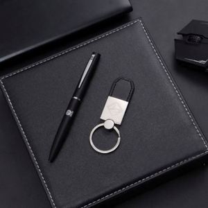 Juego de Regalo de Bolígrafo y Llavero de Cuero PU Premium - Impresión Digital Personalizada, Regalos Corporativos y de Agradecimiento para Maestros - Product Image 2